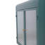 Armoire de rangement murale à 2 portes avec portes et tablettes en verre trempé-1249829794