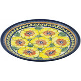 7.52'' Handmade Stoneware Dinner Plate