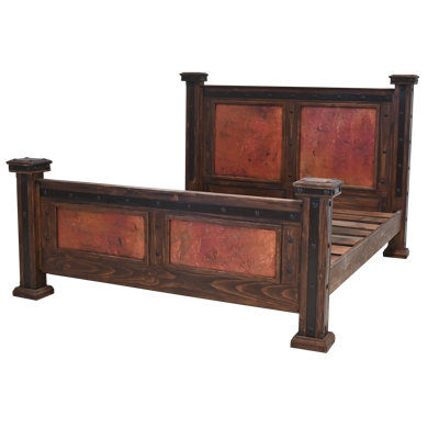 Sierra Copper Panel Queen Bed