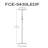 Francine Floor Lamp - 30W - White Acrylic Diffuser-101100845