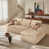 Beige mélangé beige est en rupture de stock