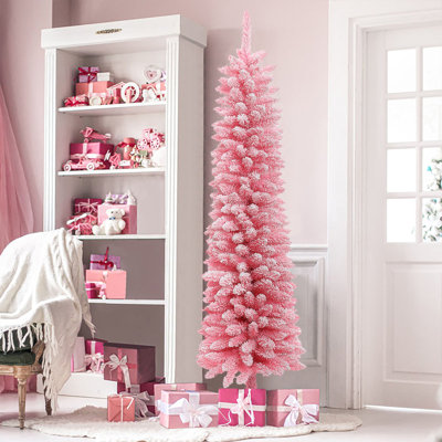 Arbre de Noël rose Heisel
