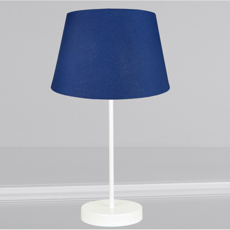 Onorio Metal Table Lamp, Navy