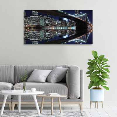 Brooklyn Bridge - Wrapped Canvas Print