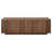 Paxton 48" Low Profile Coffee Table with Solid Base in Satin Walnut | Contemporary Center Table for Living Room-487350335