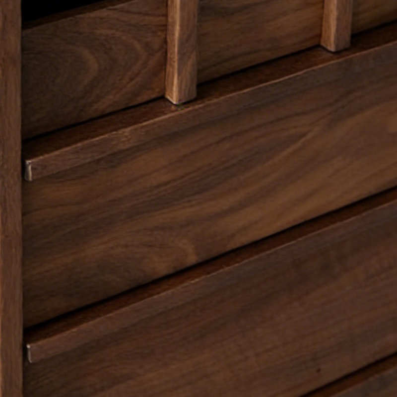 Commode à tiroirs rétro avec rangement