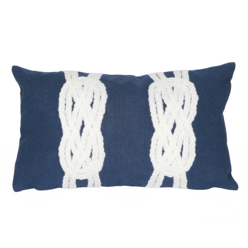 Housse et insert de coussin pour l'extérieur Vision II, Bleu marine