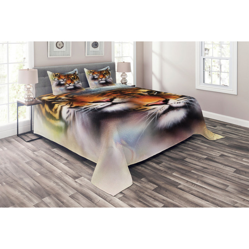 Eclectic Polyester Coverlet