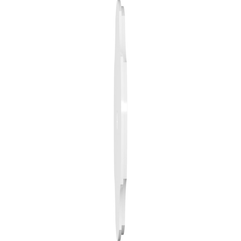 22"OD x 3"ID x 7 1/2"C x 1"P Percival Architectural Grade PVC Contemporary Ceiling Medallion, 1" H x 22" W x 22" D