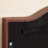 Nailhead Trim Adjustable Upholstered Headboard in Linen Fabric, Metal Legs-504880942-521090838