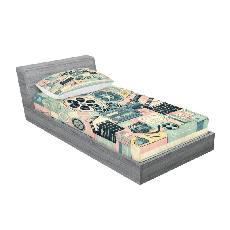 Drap-housse et taie décorative Ambesonne, Simple TG