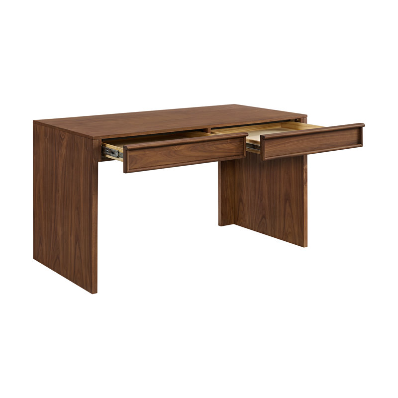 Bureau d'écriture en noyer naturel 55 "Collins