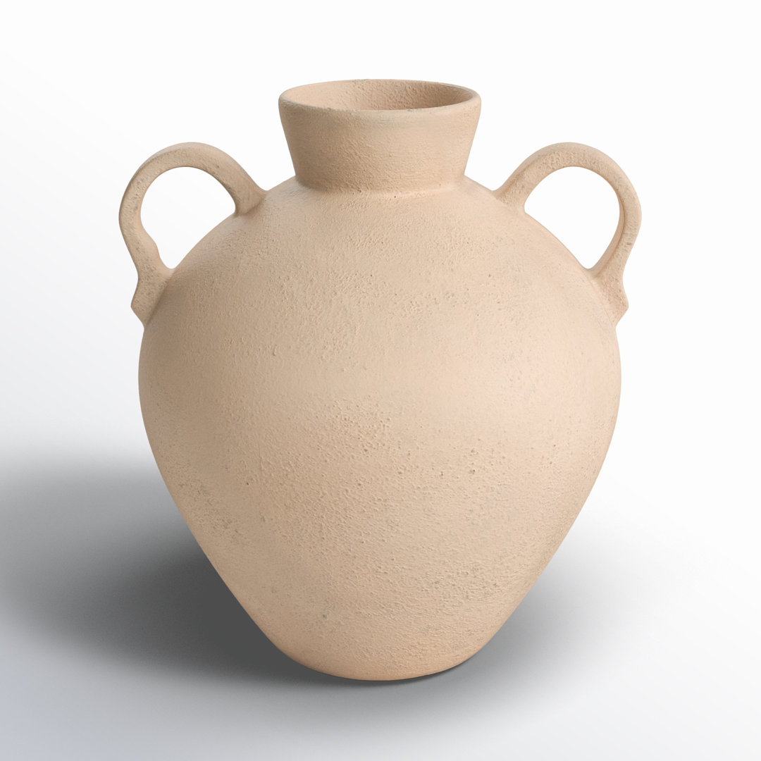 Bronsyn Terracotta, 17" Unique Jug With 2 Handles, Amphora Durable and stylish item Birch Lane™ 