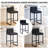 Upholstered Low Back Counter Stool with Thickened Metal Frame for Kitchen Island-1139113603-1138928459-1138928463