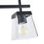 Lampe frontale à miroir en verre réglable noir 4 lumières 4 lumières-1533279146