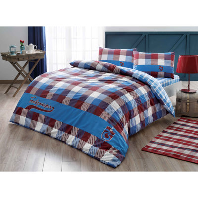 Cotton Plaid Duvet Cover