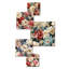 Boniface - Ensemble de 5 décorations murales florales