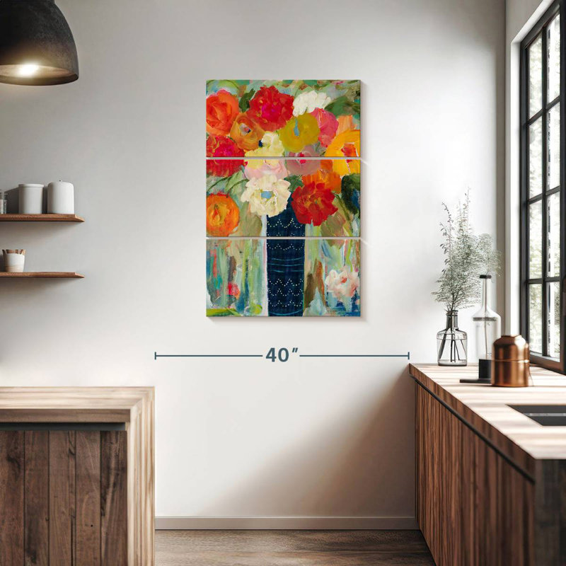 «Harnek Flowers Here Comes The Sun», H 38 po x l 24 po