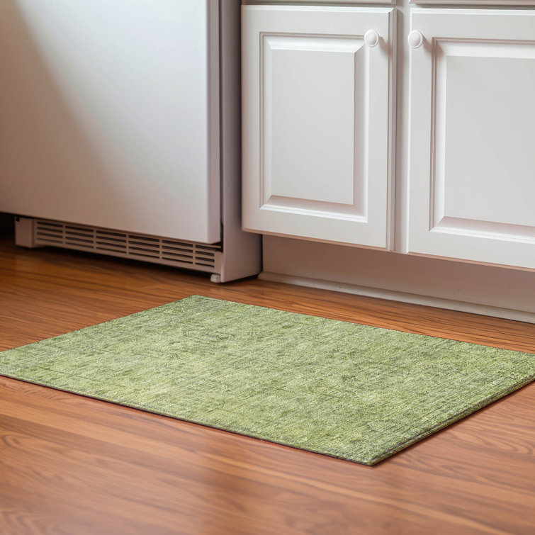 Premium Machine Washable Prisco Sage Rug