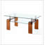 Tempered Glass Coffee Table, Modern Glass Coffee Table for Living Room, 2-Tier Storage Centre Coffee Table with Legs-1912399556