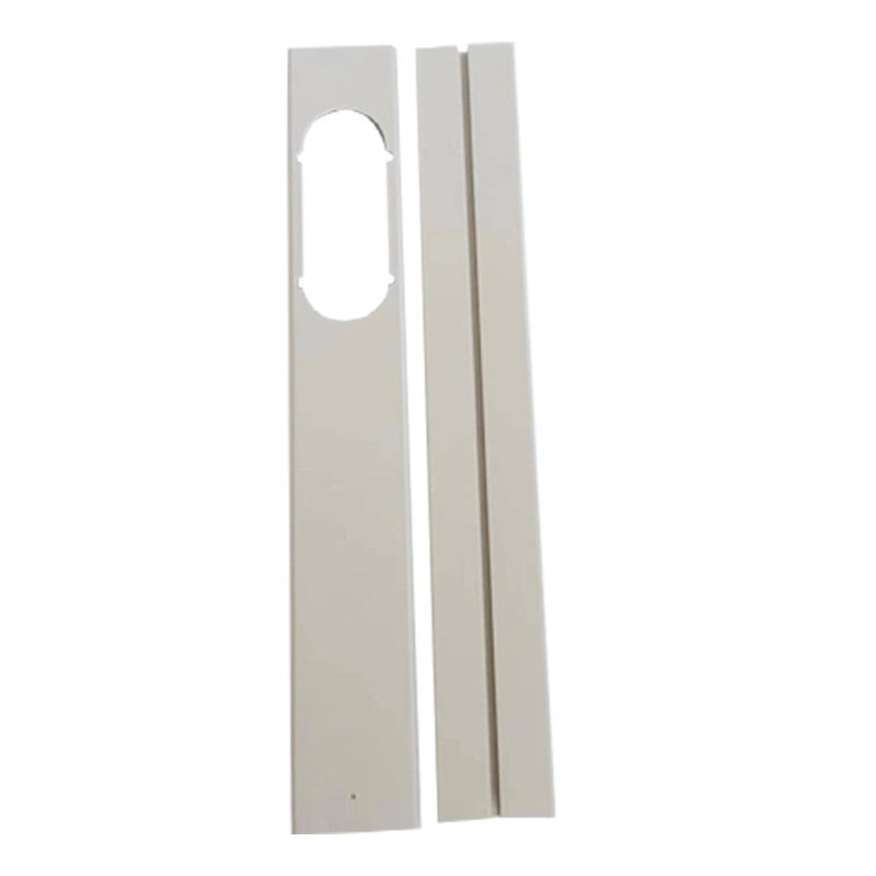 Ensemble de ventilation pour fenêtre de climatiseur, 2 chicanes + 150 raccord de buse plate