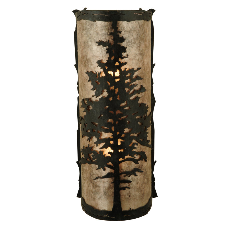 Rustic Lodge 2 - Light Flush Mounted Sconce
