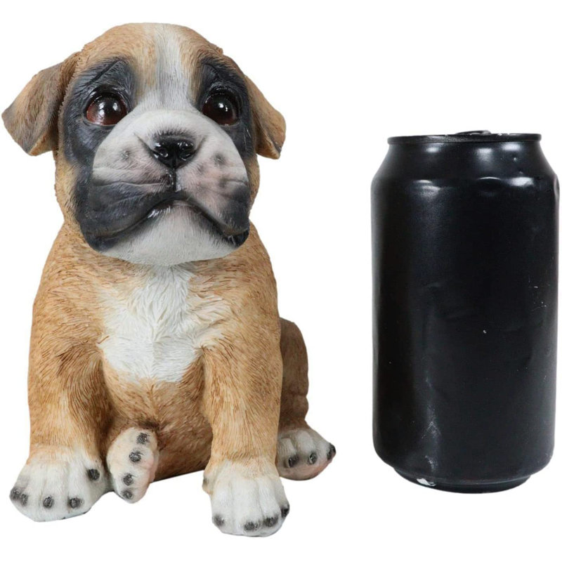 Figurine chiot assis