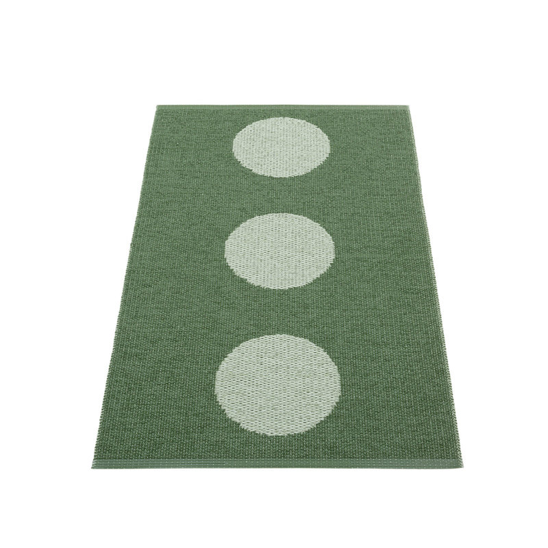 Rug VERA POP Leaf/Misty Mint 2.25 x 9 ft, Rectangle 2'4" x 4'