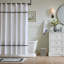 Signature Collection Black Check Shower Curtain-384038233