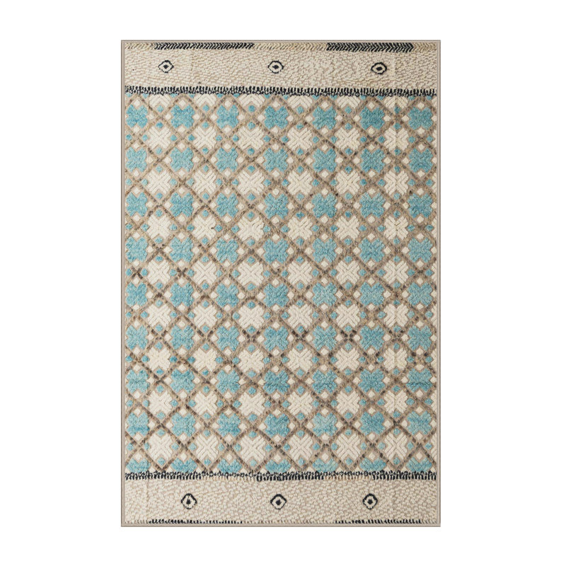 Abstract Indoor Rug, Rectangle 8' x 10'