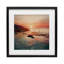 Coucher de soleil sur la mer, mélodie imprimée sous verre, design par Lazar Studio-1712901336-1712901335