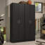 Armoire de rangement en bois Hokku Designs-103877720