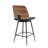 Upholstered Swivel Counter Stool-1778666969