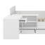 Lit plateforme avec tiroirs, tablettes, bureau et garde-robe-1893038594