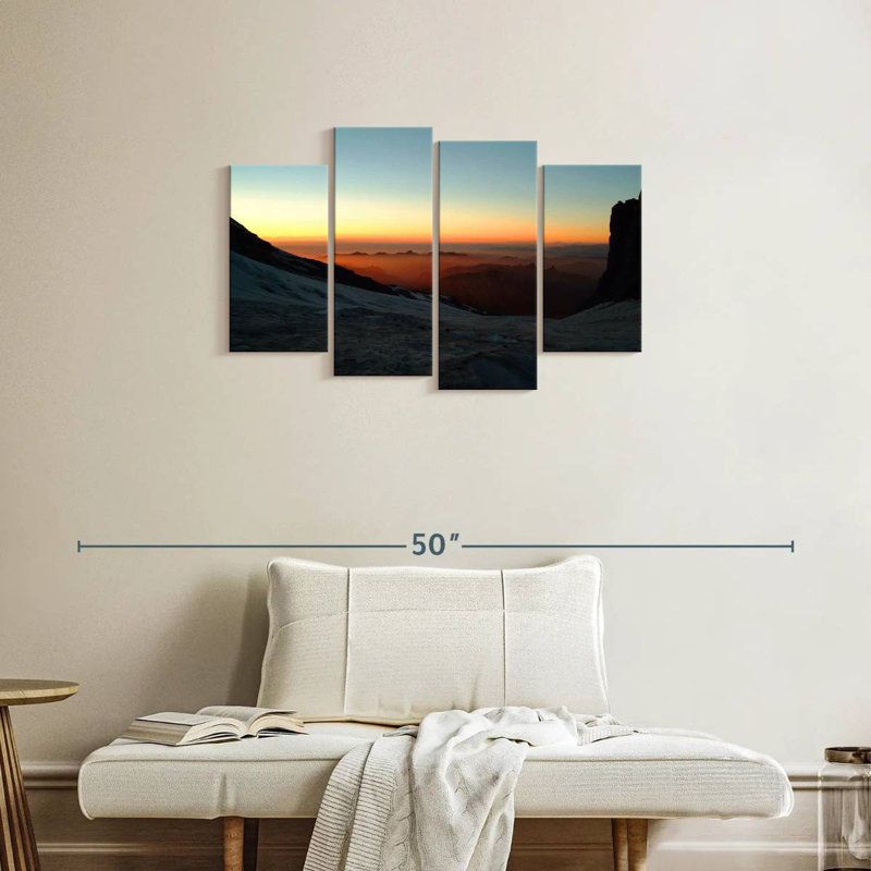 Alvord Camp Schurman Sunrise, H 22 po x l 36 po