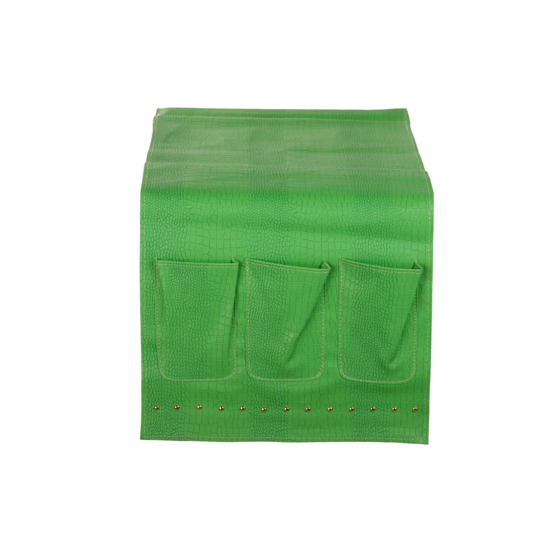 Pu Remote Holder 35x2x70 Cm, Green