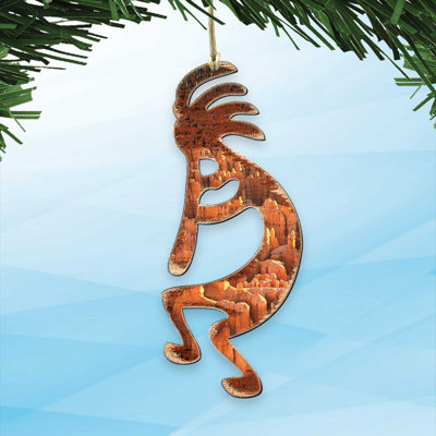 Tidaholm 5.5'' Wood Hanging Figurine Ornament