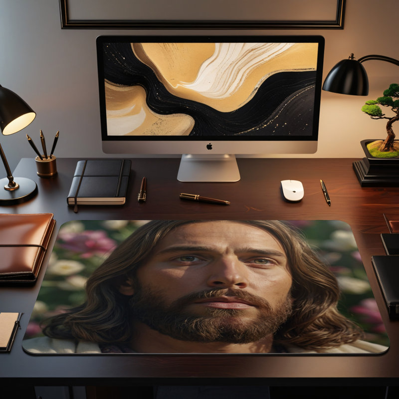 Polyester Desk Pad, 23.6x13.8