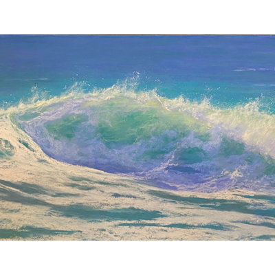 Warm Waves Print by Dina Gardner