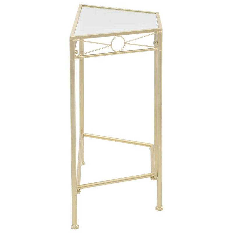 Aine End Table, Gold