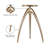Clara Swivel Adjustable Height Bar Stool-1546847610
