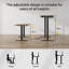 Adjustable Height Modular Steel Standing Desk-229180457-229180461-229207507