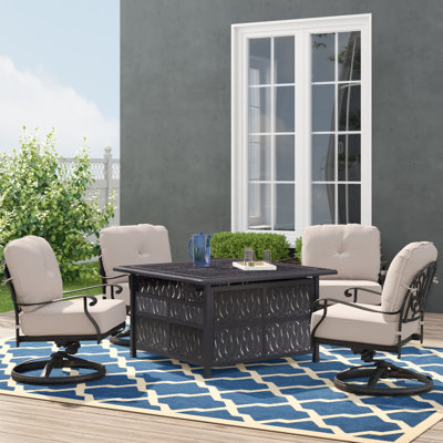 Foyer 5 pièces avec coussins Sunbrella Kaneidra
