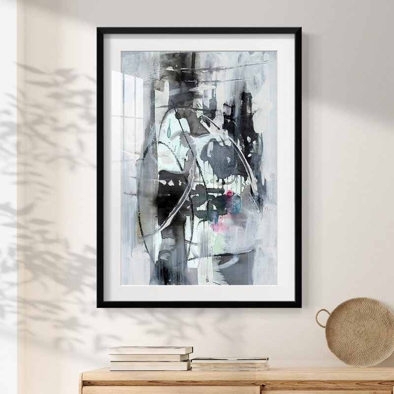 Indian Lore I - Impression encadrée, 25.5" H x 17.5" W, Noir