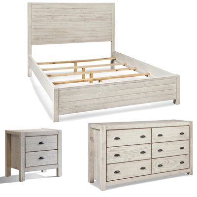 Montauk Solid Wood Bedroom Set
