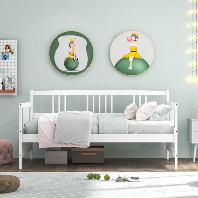 Lit de jour simple Winthrop, Blanc