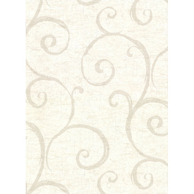 Rouleau de papier peint imitation plâtre géométrique L 27 pi x l 27 po Miriam