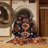 Machine Washable Persian Brown Area Rug-1613404882