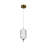 Luminaire suspendu en laiton 1 lumière DEL
