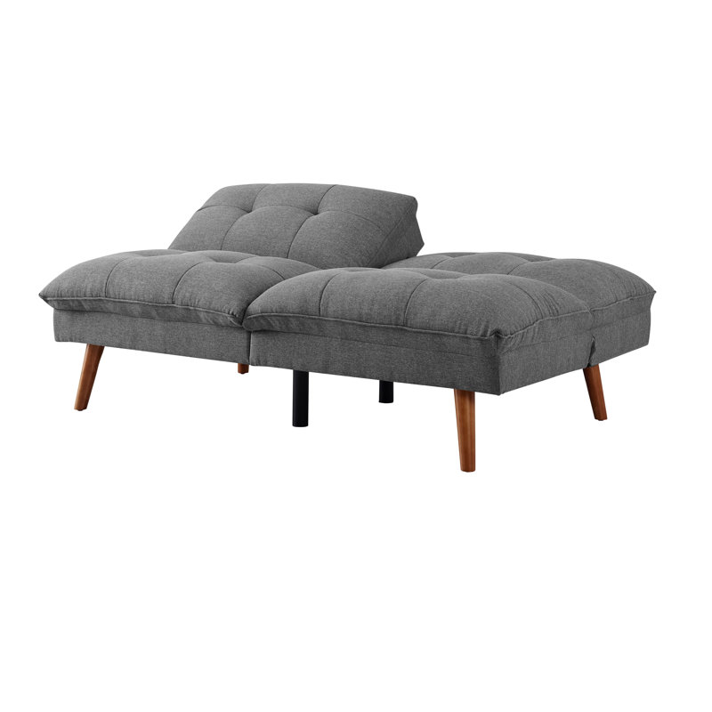 Canapé convertible Carleigh, Gris